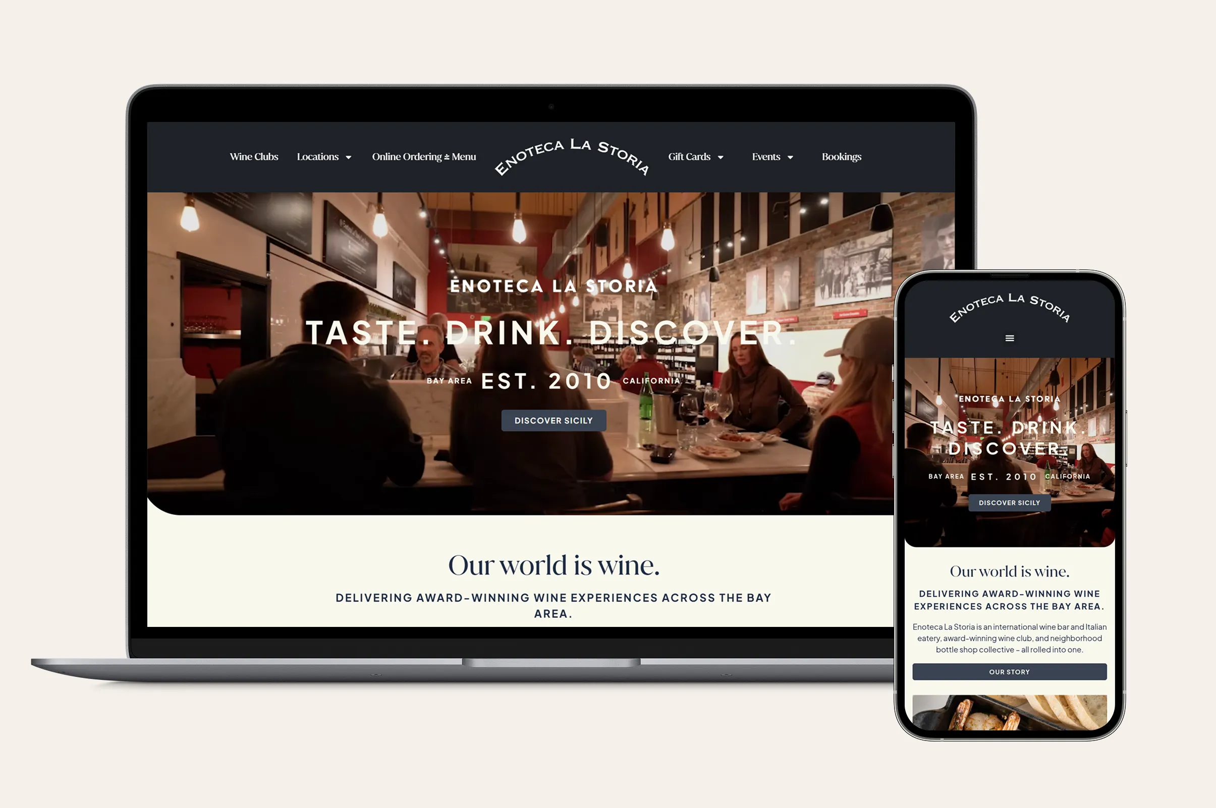 Enoteca La Storia case study